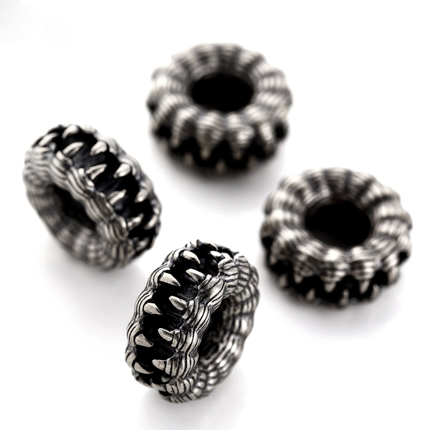 Paracord bead "Cthulhu Teeth" lanyard knife bead-EDC-custom bead-gift for men-bracelet of paracord-Deep sea lover