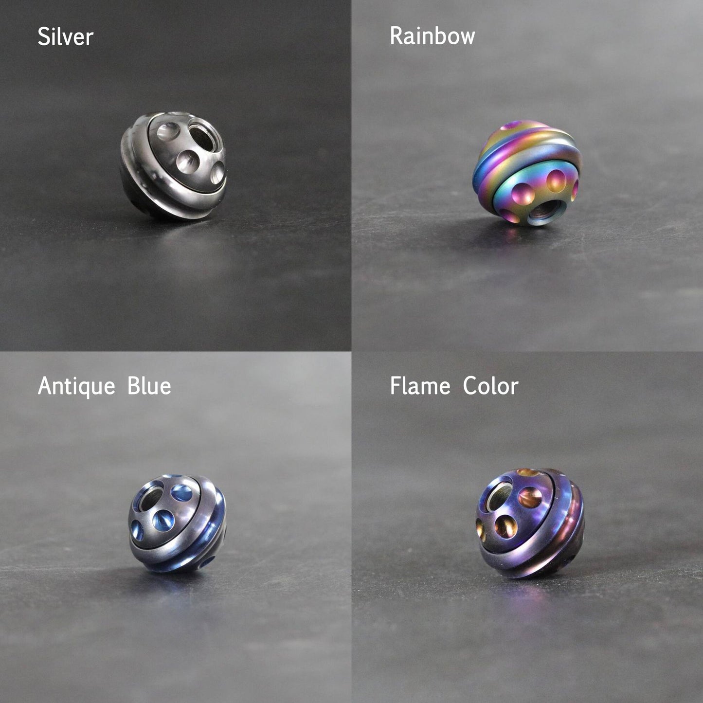 Paracord bead "Saturn Fidget Spinner B" knife bead-lanyard bead-EDC bead-custom bead-gift for men-bracelet bead