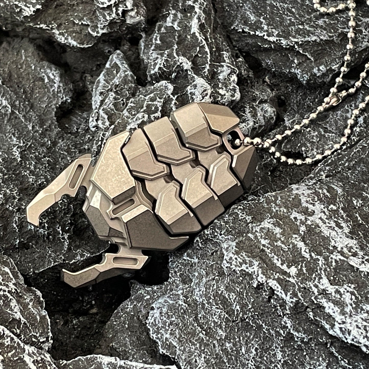 Ti Beetle EDC Fidget Toy, key press, finger press toy, Stress Relief Toy, Titanium Bottle Opener-EDC-custom bead-gift for men