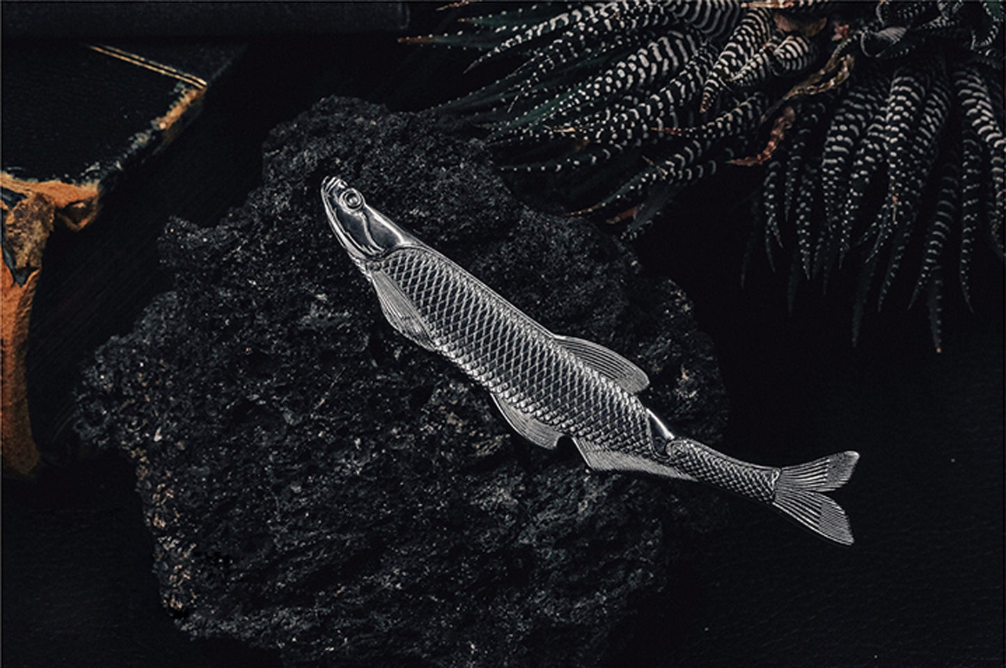 Predatory Carp Bookmark "Read and Live" Solid 316L Stainless steel EDC sea lover Fishermen gift Father gift, husband gift, best man