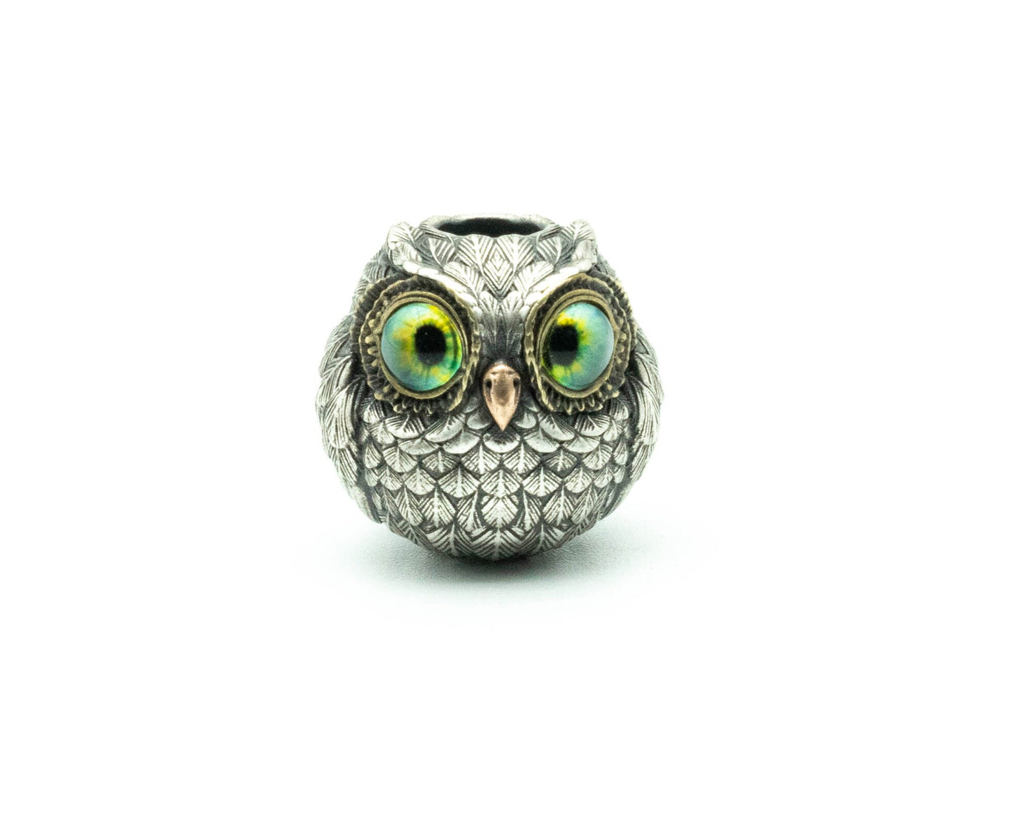 Paracord Bead "Baby Owl" knife bead-lanyard bead-EDC bead-custom bead-gift for men-bracelet bead paracord bracelet