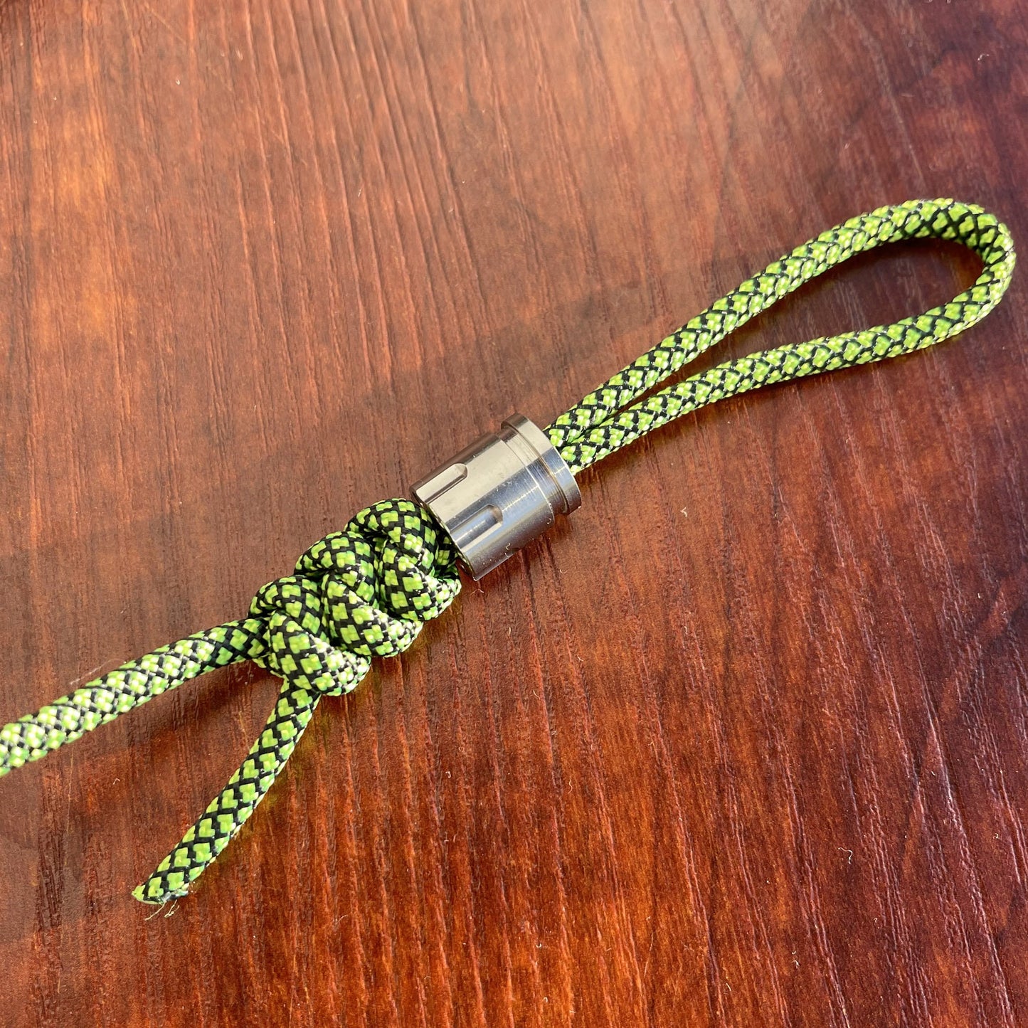 Revolver magazine shape Titanium lanyard bead-knife bead-EDC-custom bead-gift for men-bracelet bead bracelet of paracord necklace pendant