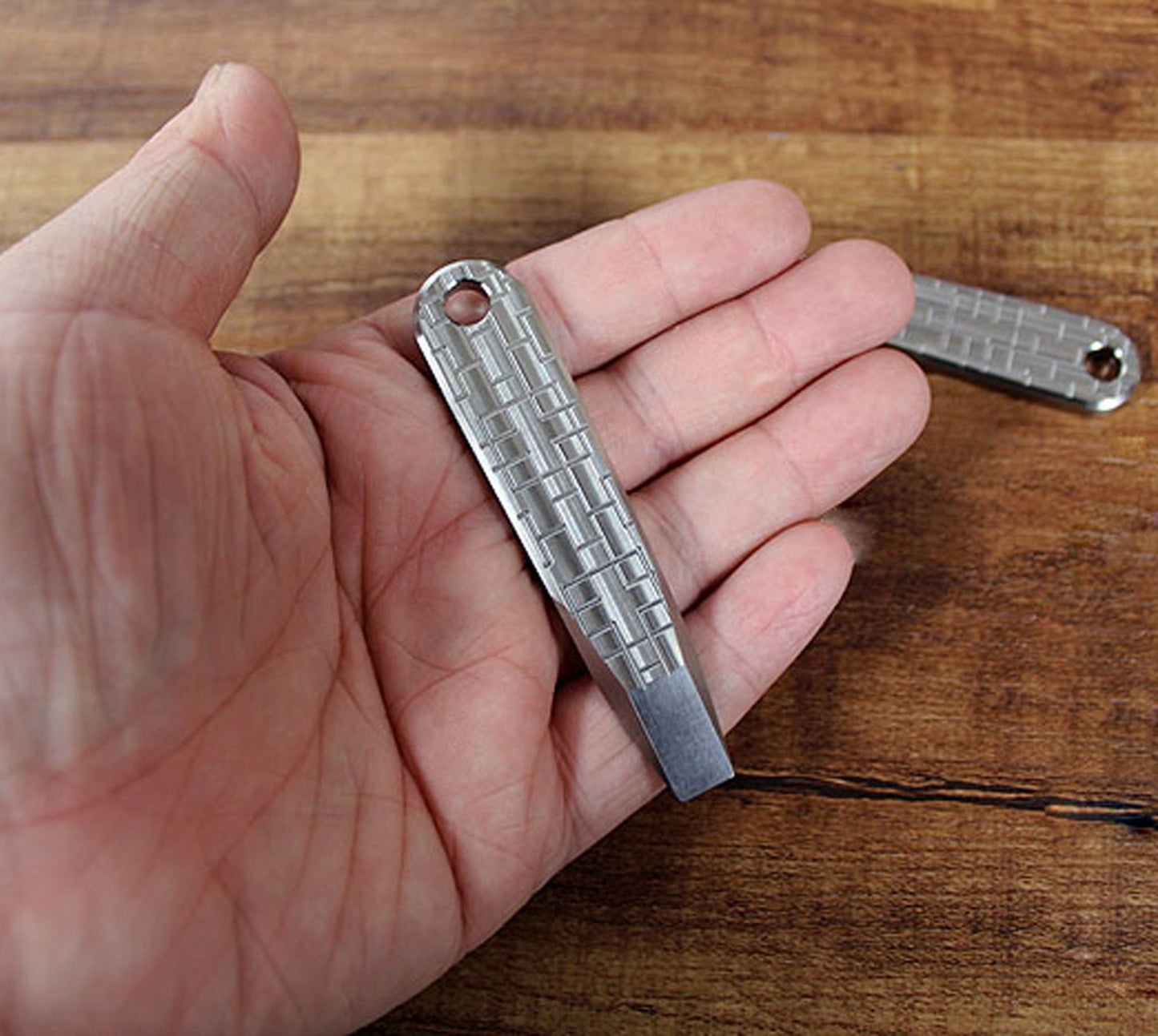 Prybar Titanium EDC Multi Tool  Wrecking Bar All-in-one Pocket Gear Bottle Opener