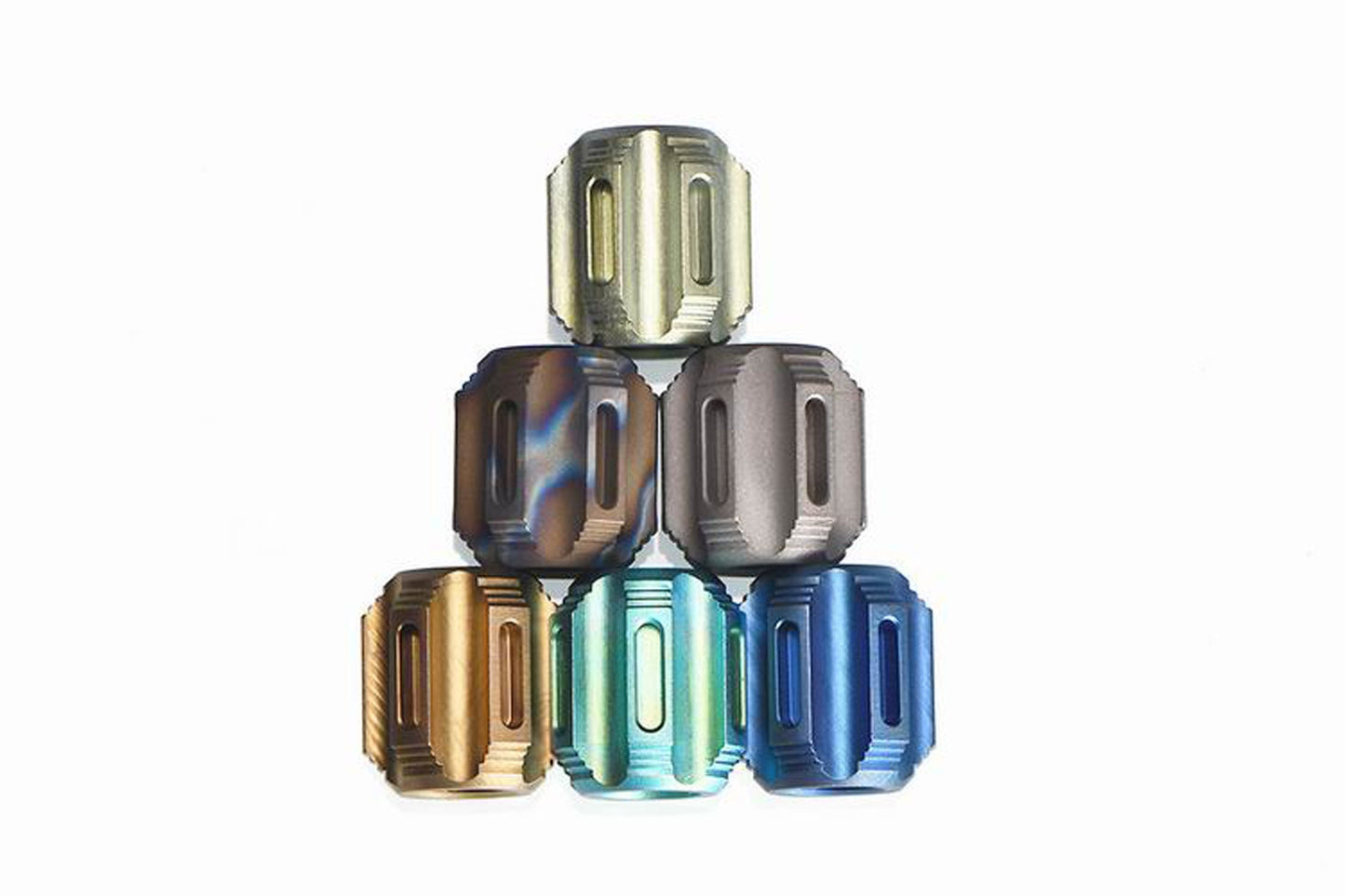 Paracord bead "Titanium Space Station" knife bead-lanyard bead-EDC bead-custom bead-gift for men-bracelet bead