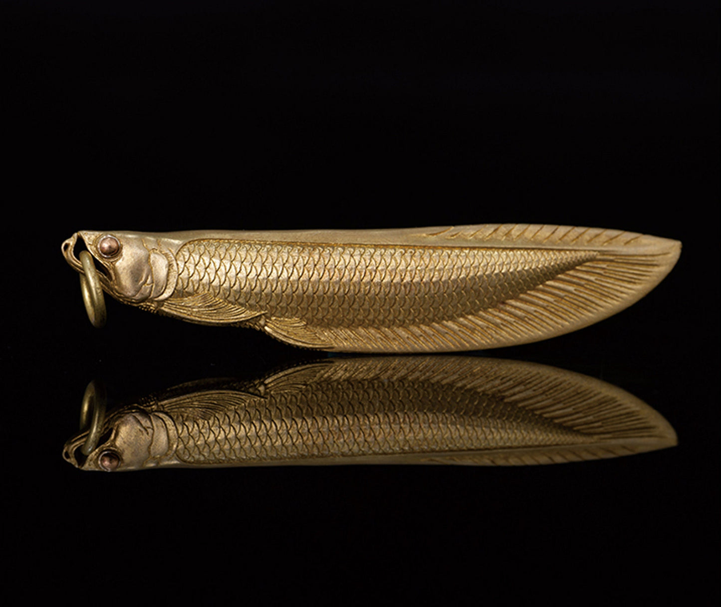 Arowana Fish shape blunt knife box opener letter opener EDC charm Gothic and punk accessory Fishermen gift Father gift husband gift