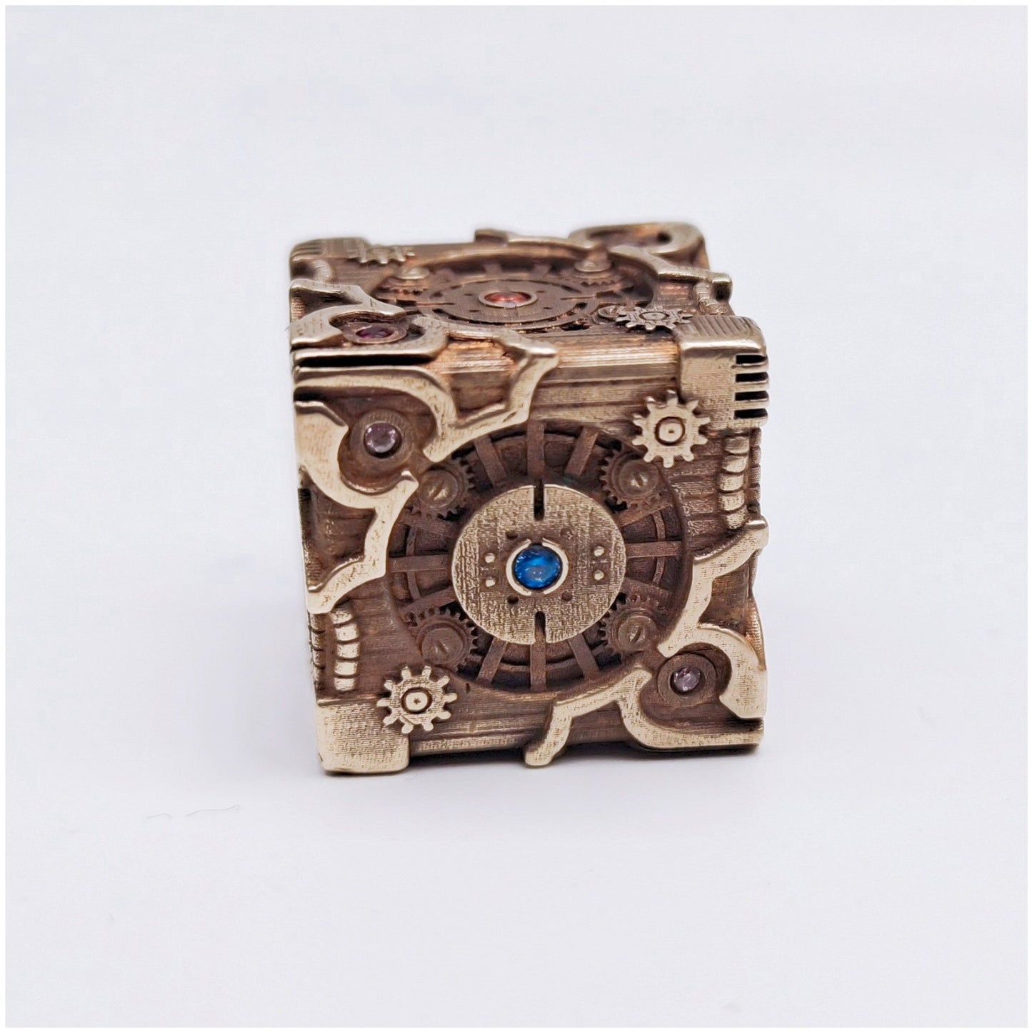 Paracord Bead "Mechanical Cube" knife bead-lanyard bead-EDC bead-custom bead-gift for men-bracelet bead paracord bracelet