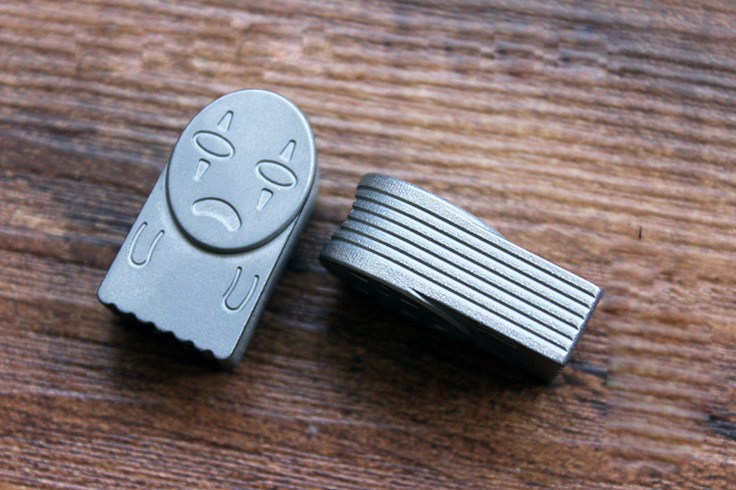 Paracord bead "No Face Man" knife bead-lanyard bead-EDC bead-custom bead-gift for men-bracelet bead