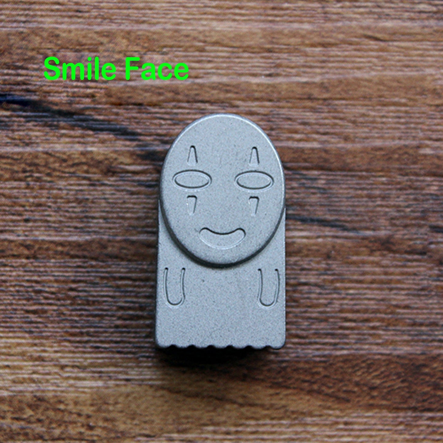 Paracord bead "No Face Man" knife bead-lanyard bead-EDC bead-custom bead-gift for men-bracelet bead