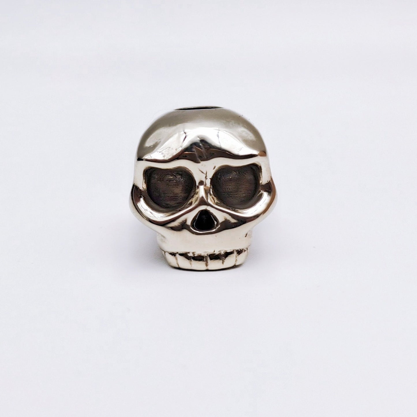 Paracord Bead "Cute Skull" knife bead- Handmade lanyard bead-EDC bead-custom bead-gift for men-bracelet bead paracord bracelet