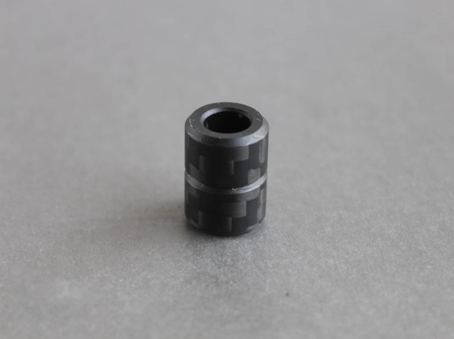 Paracord bead "Carbon Fiber Bead" knife bead-lanyard bead-EDC bead-custom bead-gift for men-bracelet bead