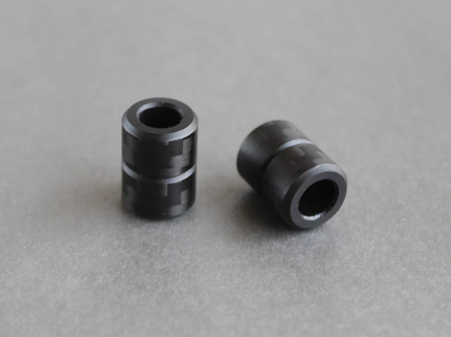 Paracord bead "Carbon Fiber Bead" knife bead-lanyard bead-EDC bead-custom bead-gift for men-bracelet bead