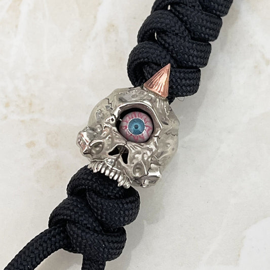 Paracord Bead "One-horned Cyclops" knife bead-lanyard bead-EDC bead-animal bead-gift for men-bracelet bead paracord bracelet